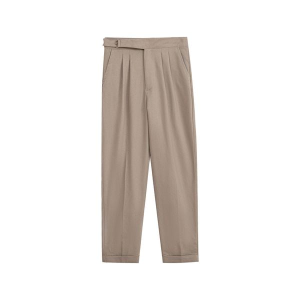  Brown Linen Trousers 