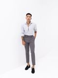  Light Grey Strap Trousers 