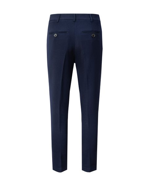 Navy Strap Trousers 