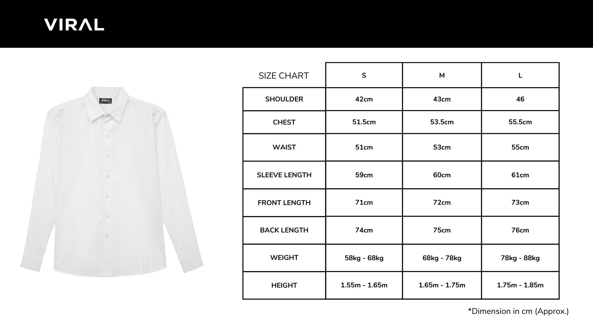White Pattern Shirt VIRALCLOTHING