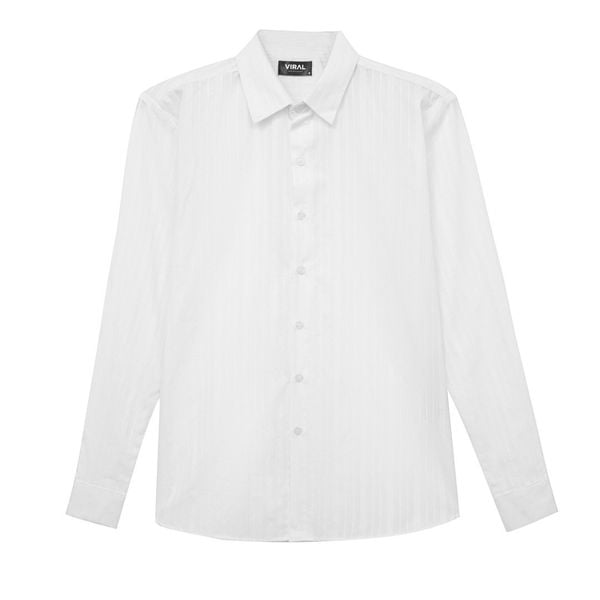  White Pattern Shirt 