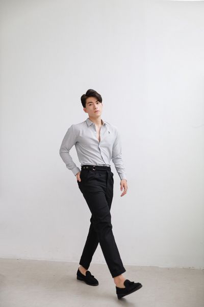  Black Linen Trousers 