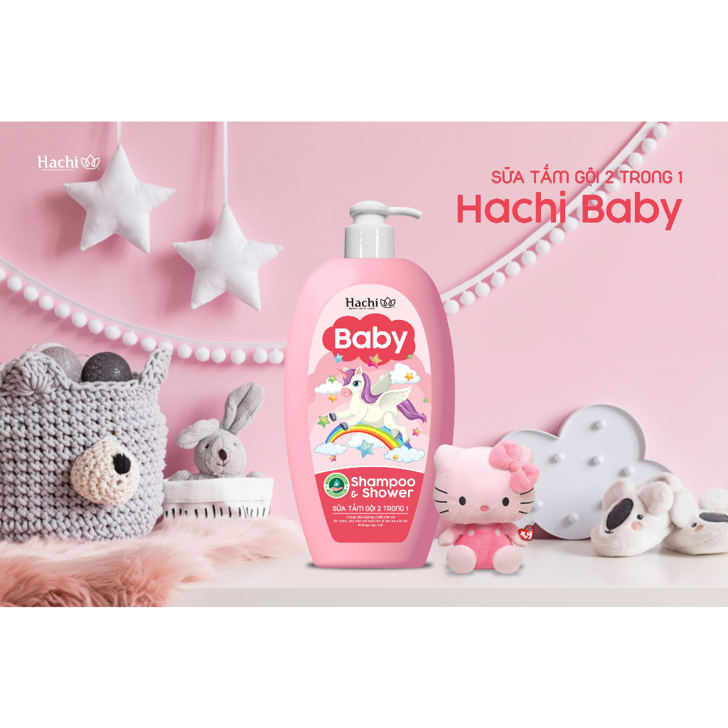 Sữa tắm gội  Hachi Baby