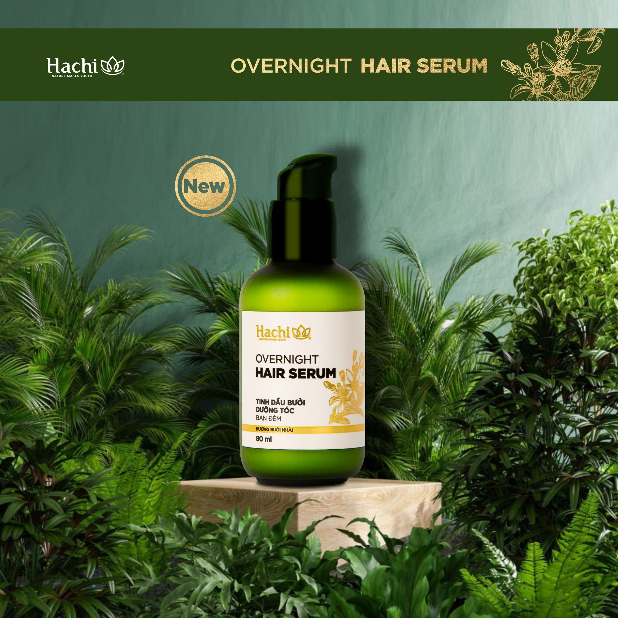 TINH CHẤT SERUM PHỤC HỒI TÓC HƯ TỔN BAN ĐÊM – Hachi Việt Nam TINH CHẤT SERUM PHỤC HỒI TÓC HƯ TỔN BAN ĐÊM – Hachi Việt Nam