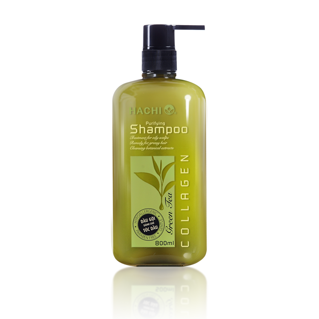 PURIFYING SHAMPOO/ DẦU GỘI TRÀ XANH DÀNH CHO TÓC DẦU – Hachi Việt Nam