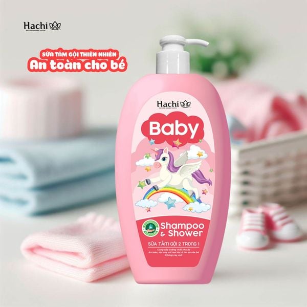 Sữa tắm gội  Hachi Baby