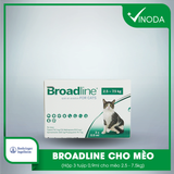 Broadline for Cats phòng và trị nội ngoại kí sinh trùng trên mèo