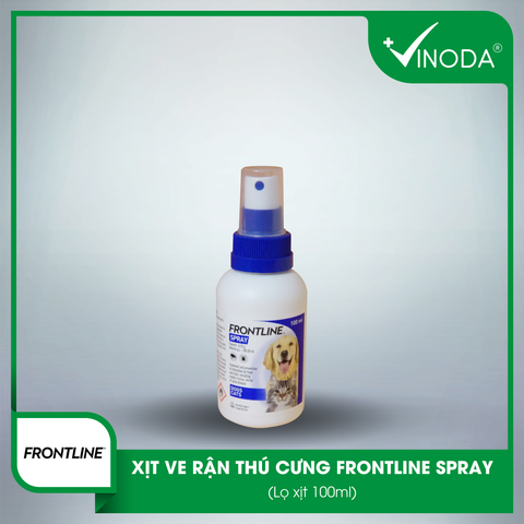 Frontline Spray 100ml xịt trị ve rận, bọ chét trên chó mèo