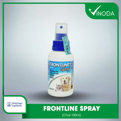 Frontline Spray 100ml xịt trị ve rận, bọ chét trên chó mèo
