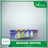 Viên nhai NEXGARD SPECTRA phòng và trị NỘI NGOẠI kí sinh trùng