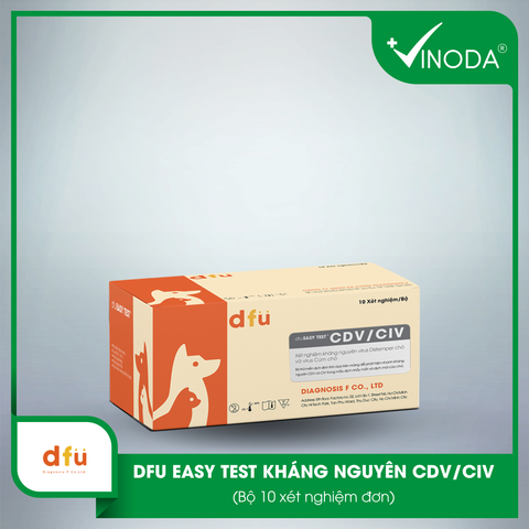 EASYTEST® CDV/CIV phát hiện đồng thời Kháng nguyên Ca-re & Cúm A ở Chó