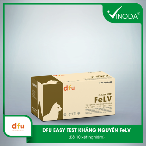 EASYTEST® FeLV phát hiện kháng nguyên gây bệnh Bạch Cầu Leukemia ở Mèo