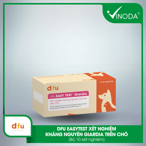 EASYTEST® Giardia phát hiện Kháng Nguyên Giardia trên chó