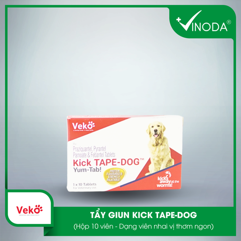 TẨY GIUN KICK TAPE - DOG