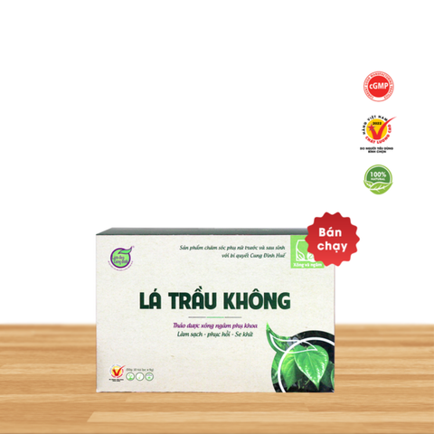 Lá trầu không - xông phụ khoa Bảo Nhiên