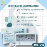 Nhiệt ẩm kế đa năng Moaz BéBé MB – 027