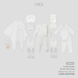 Combo đi sinh 19 món màu trắng NB Nous