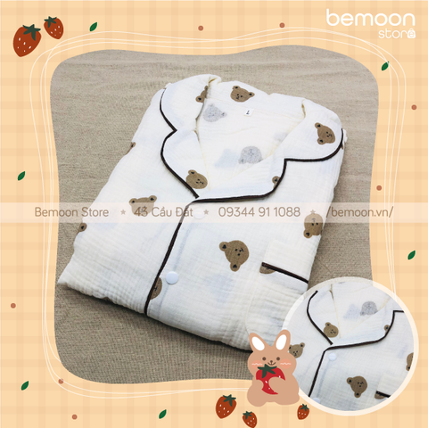 Bộ xô muslin cho mẹ sau sinh