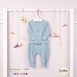 Bộ dài tay cài giữa cạp bo Cookie