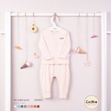 Bộ dài tay cài giữa cạp bo Cookie