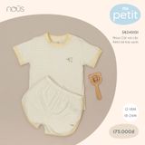 Nous Cài vai cộc Petit kẻ hai xanh