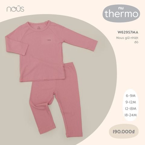 Bộ giữ nhiệt Nous Thermo đỏ