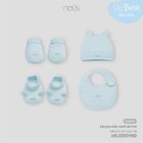 Set phụ kiện 4 món da trời Nous Petit 24001199