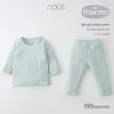 Bộ giữ nhiệt Nous Thermo ( hồng/xanh lá/ghi )