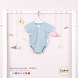 Bodysuit cộc tay vạt chéo Cookie