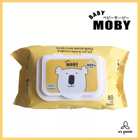 Giấy ướt Moby 100% nước tinh khiết