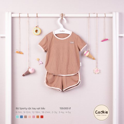 Bộ Sporty cộc tay Cookie
