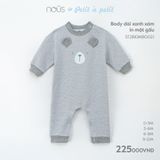 Body dài xanh xám in mặt gấu