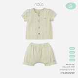 Bộ cài thẳng cộc Nous Air màu xanh nhạt ( xanh lá )