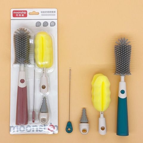 Cọ bình silicon chính hãng Moonship