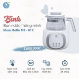 Bình đun nước đa năng Moaz bebe MB-012