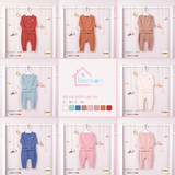 Bộ dài tay cài giữa cạp bo Cookie