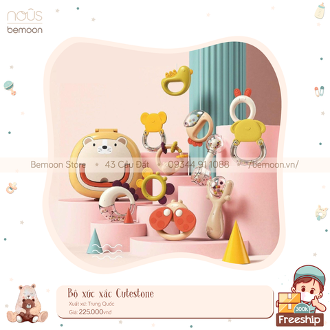 Bộ xúc xắc Cutestone