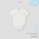 Bodysuit Nous Petit cộc tay màu trắng