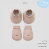 Set bao tay bao chân Nous Petit màu be NB 24001327