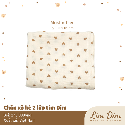 Khăn xô đa năng 2 lớp Lim Dim (100x120cm)