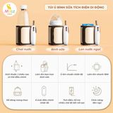 Túi ủ bình sữa tích điện di động Moaz BéBé MB081