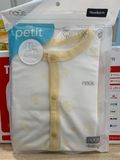 Bộ cài thẳng dài Nous Petit mix mũ màu trắng in hình vịt vàng NB