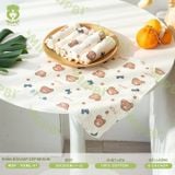 Khăn sữa xô nhăn cao cấp Mipbi ( 2 lớp )