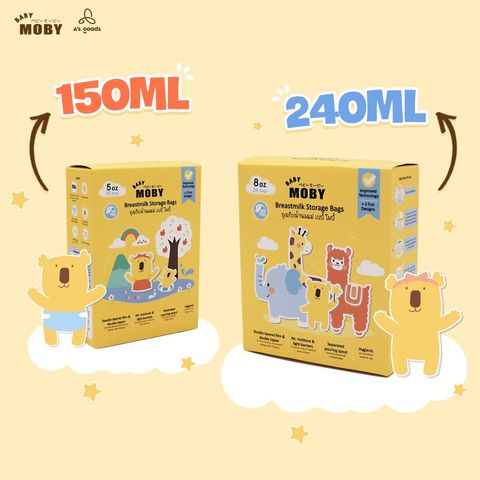 Túi trữ sữa Moby 150ml