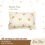 Gối xô bông sơ sinh Lim Dim