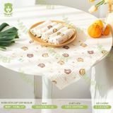 Khăn sữa xô nhăn cao cấp Mipbi ( 2 lớp )