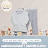 Bộ giữ nhiệt Nous thermo trắng ghi