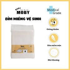 Miếng lót chống thấm Moby (mới)