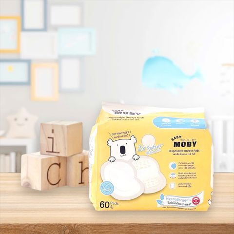 Lót thấm sữa moby