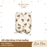 Gối chặn bông và hạt muồng Lim Dim